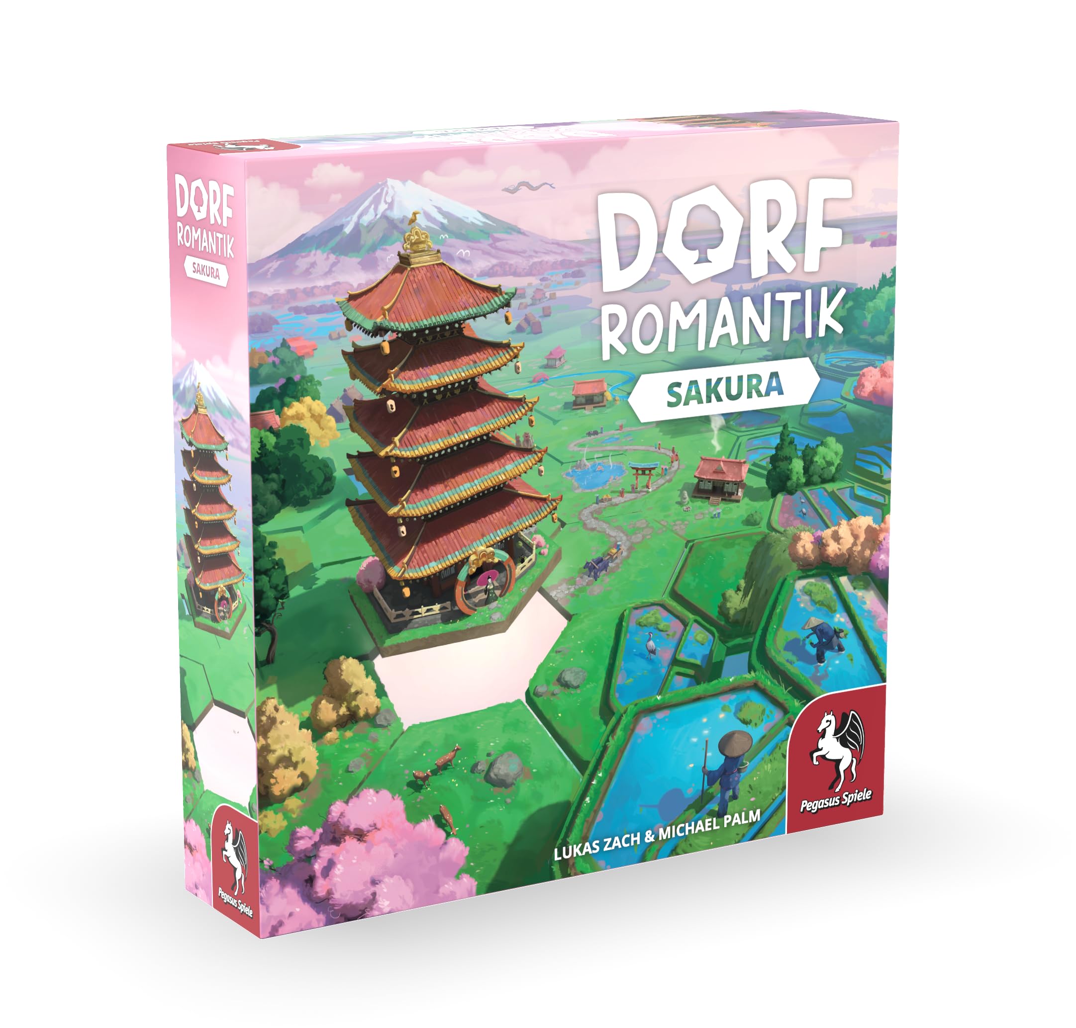 Pegasus Spiele Dorfromantik: Sakura USA Edition, Board Games
